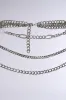 SILVER LINING CHAIN BELT sold by AKIRA