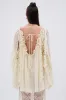 LILA WOVEN DRAPEY BLOUSE sold by AKIRA