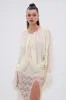 LILA WOVEN DRAPEY BLOUSE sold by AKIRA