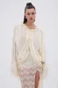 LILA WOVEN DRAPEY BLOUSE sold by AKIRA