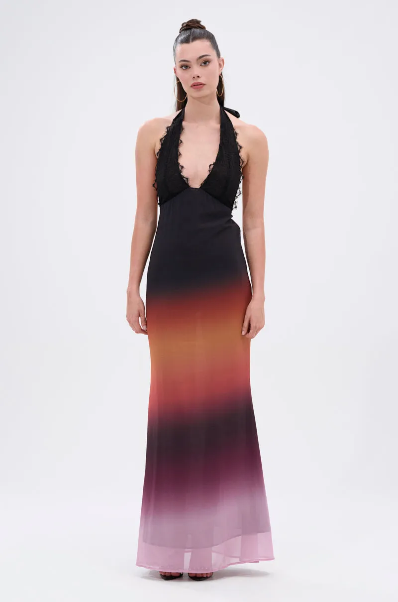 SUNSET DREAMING OMBRE MAXI DRESS sold by AKIRA product image thumbnail 2