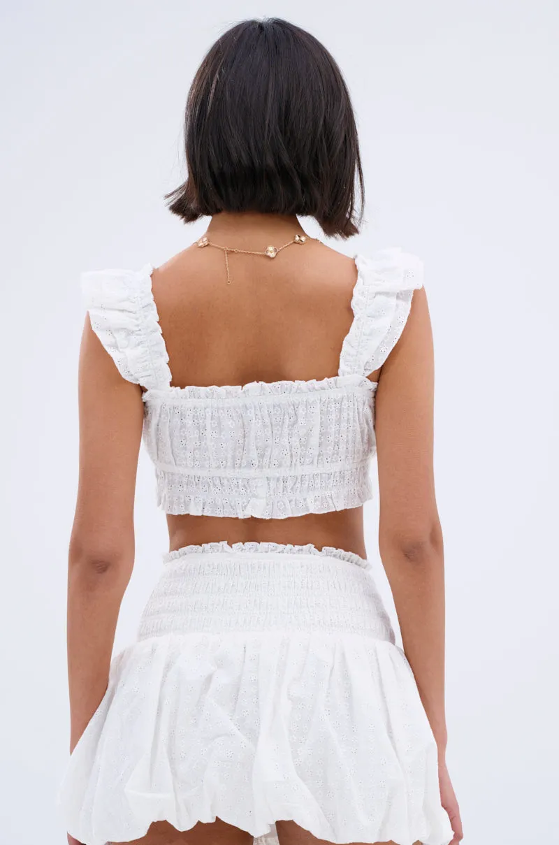 LUCKY YOU EYELET BRALETTE sold by AKIRA product image thumbnail 5