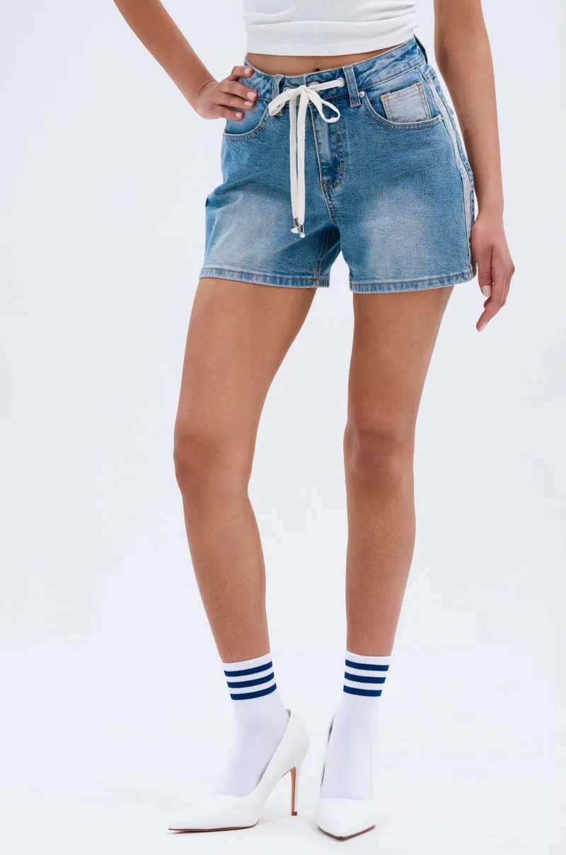 REMIND ME DENIM SHORT sold by AKIRA product image thumbnail 3
