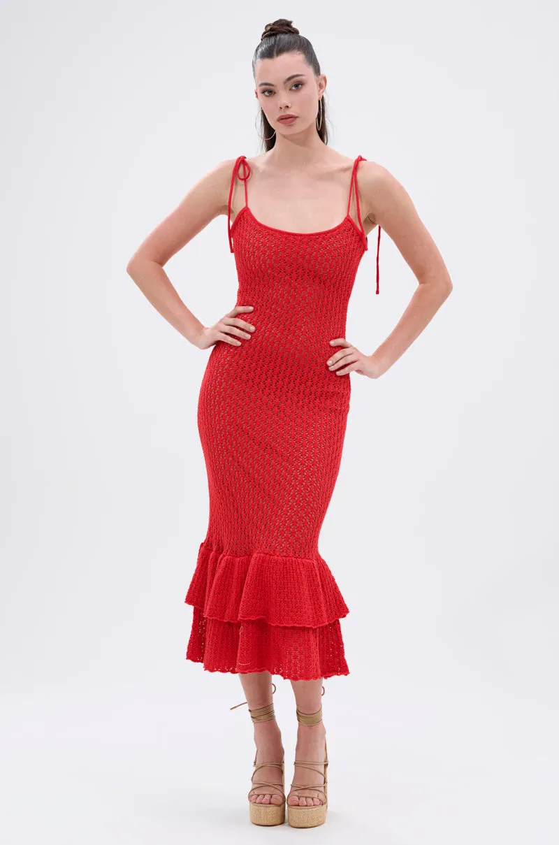 LINSEY MAXI KNIT DRESS sold by AKIRA product image thumbnail 2