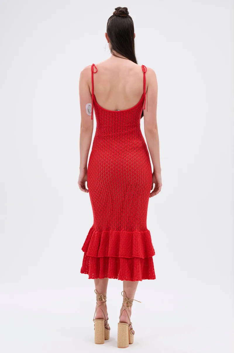 LINSEY MAXI KNIT DRESS sold by AKIRA product image thumbnail 5