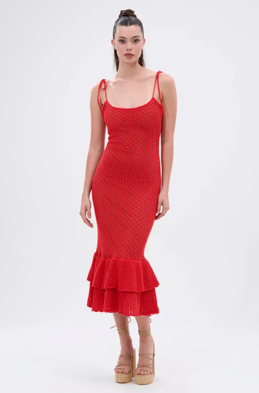 LINSEY MAXI KNIT DRESS sold by AKIRA