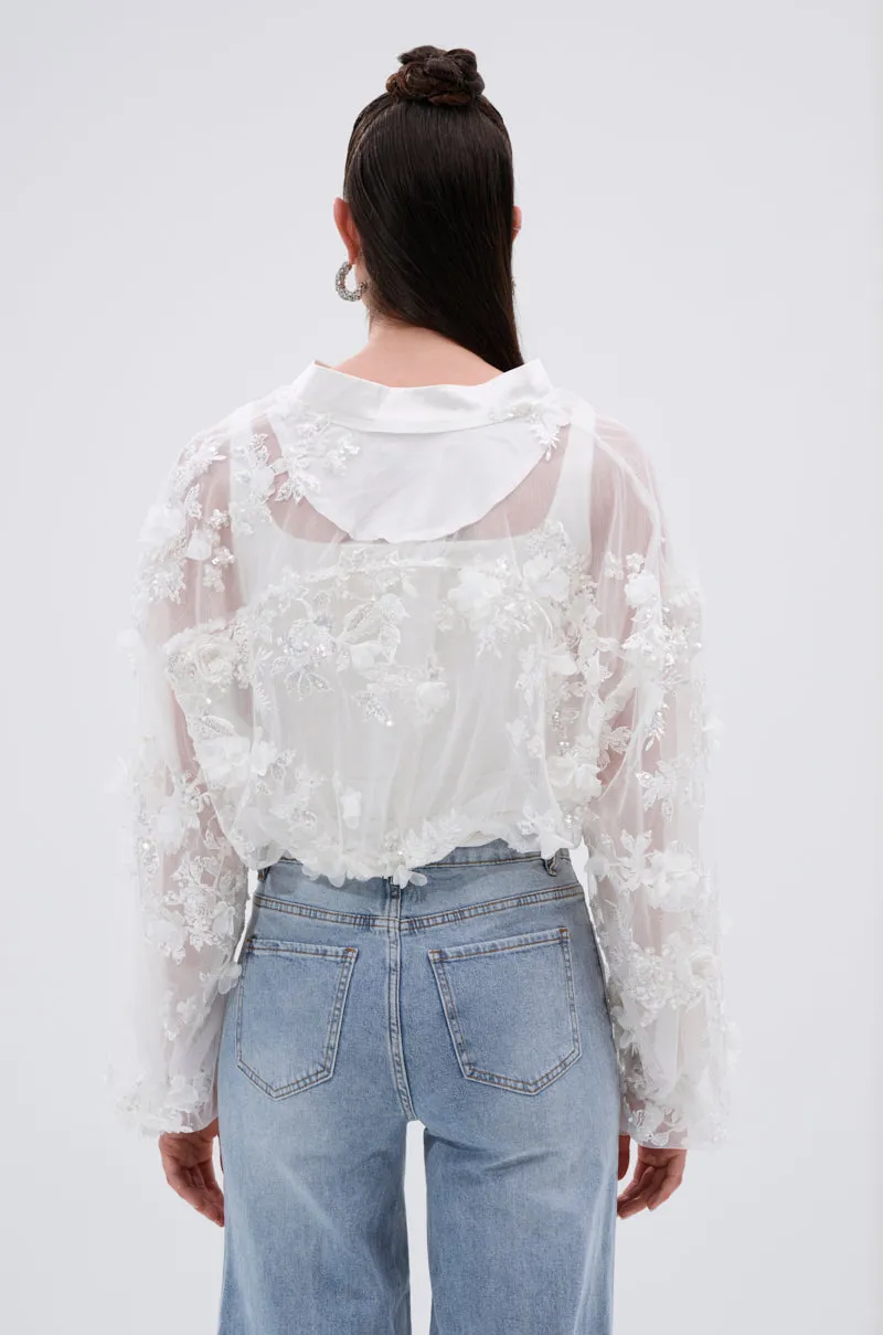 PRETTY THING EMBELLISHED BOMBER sold by AKIRA product image thumbnail 4