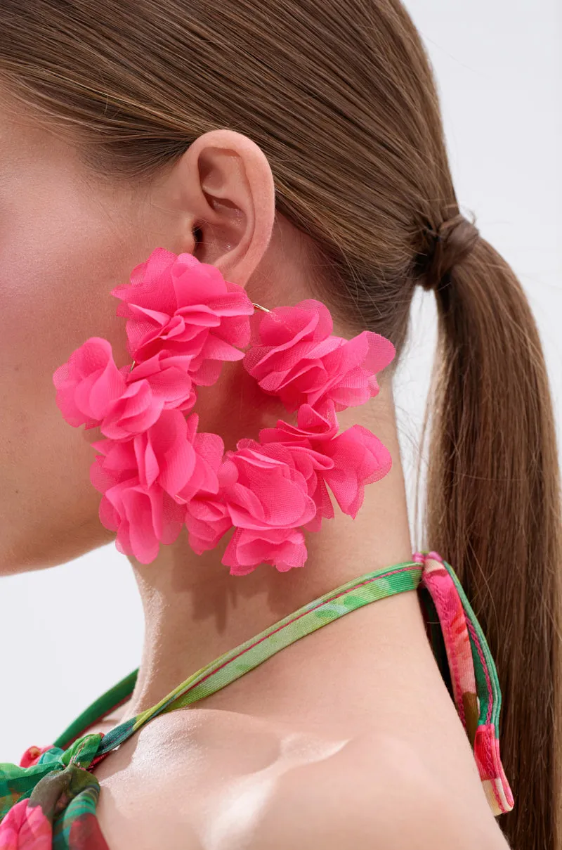 FULL BLOOM HOOP EARRING sold by AKIRA product image thumbnail 3