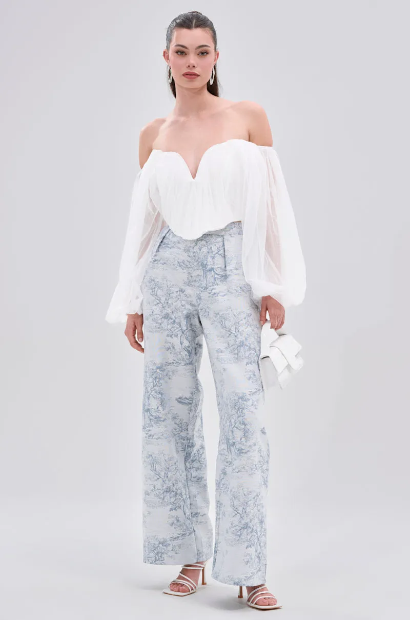 FLY WITH ME CORSET TOP IN WHITE sold by AKIRA product image thumbnail 5