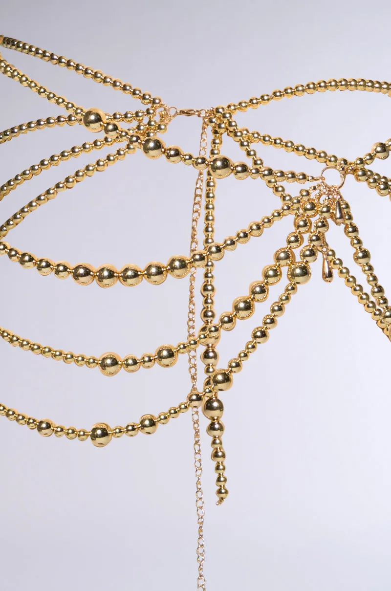 GOLDEN HOUR BEAD BELT sold by AKIRA product image thumbnail 4