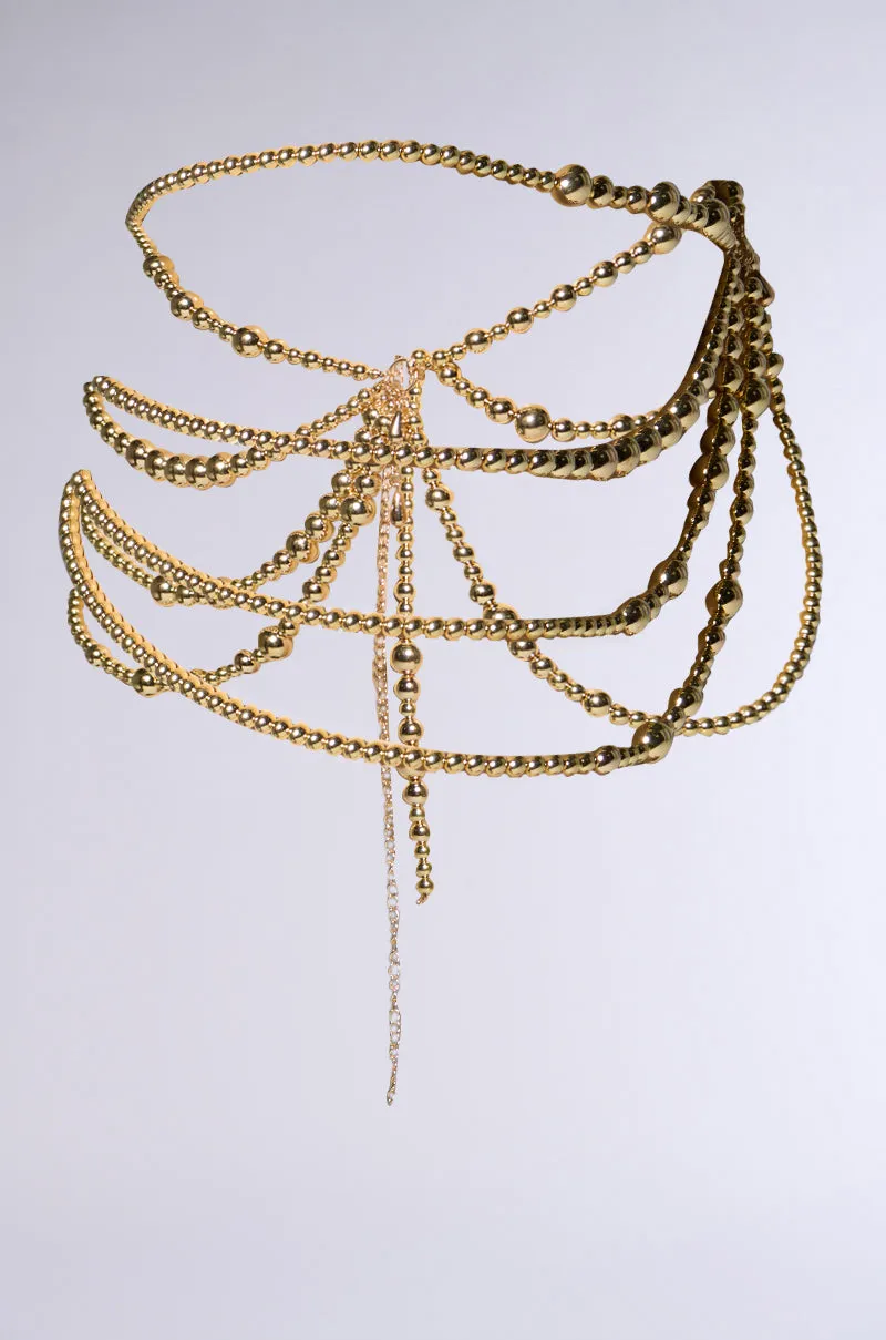 GOLDEN HOUR BEAD BELT sold by AKIRA product image thumbnail 3