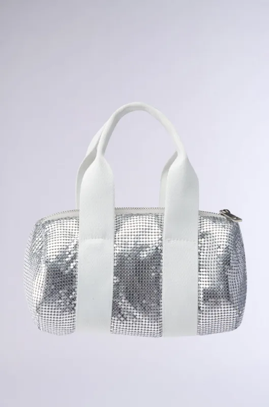 TO THE DISCO CHAINMAIL PURSE sold by AKIRA