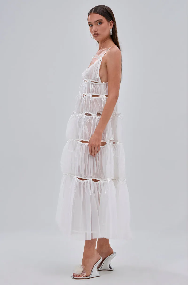 COULDN'T BE ME IF YOU TRIED TIE MAXI DRESS sold by AKIRA product image thumbnail 4