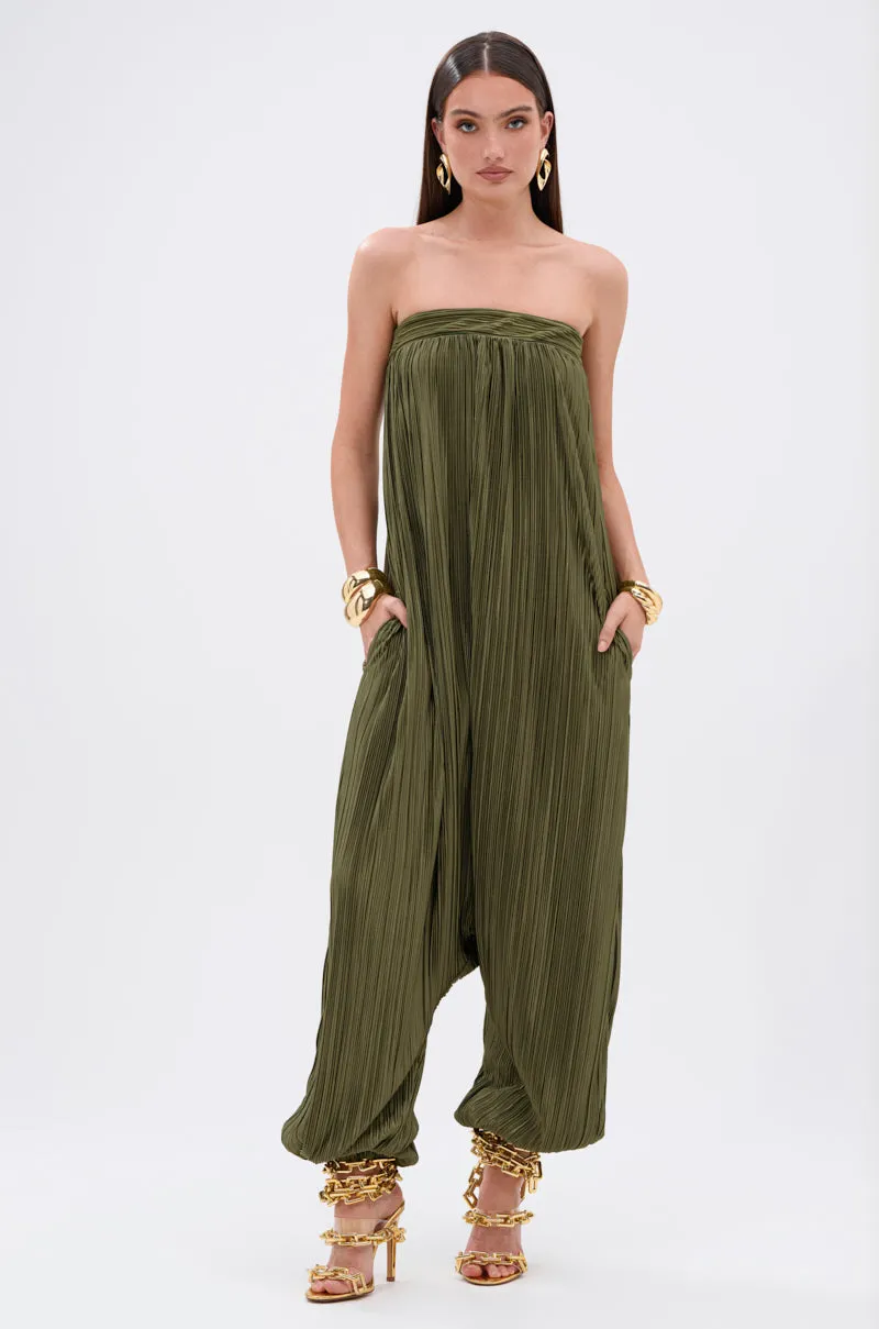 FROM THE CITY DROP CROTCH JUMPSUIT sold by AKIRA product image thumbnail 2