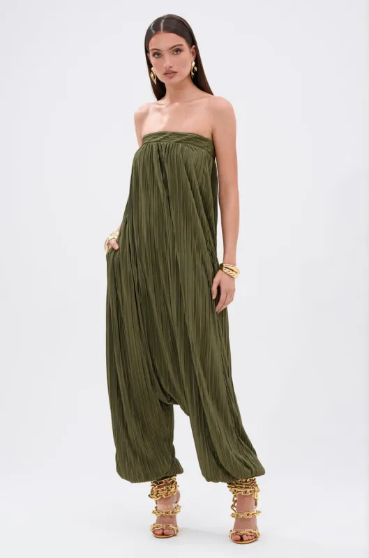 FROM THE CITY DROP CROTCH JUMPSUIT sold by AKIRA