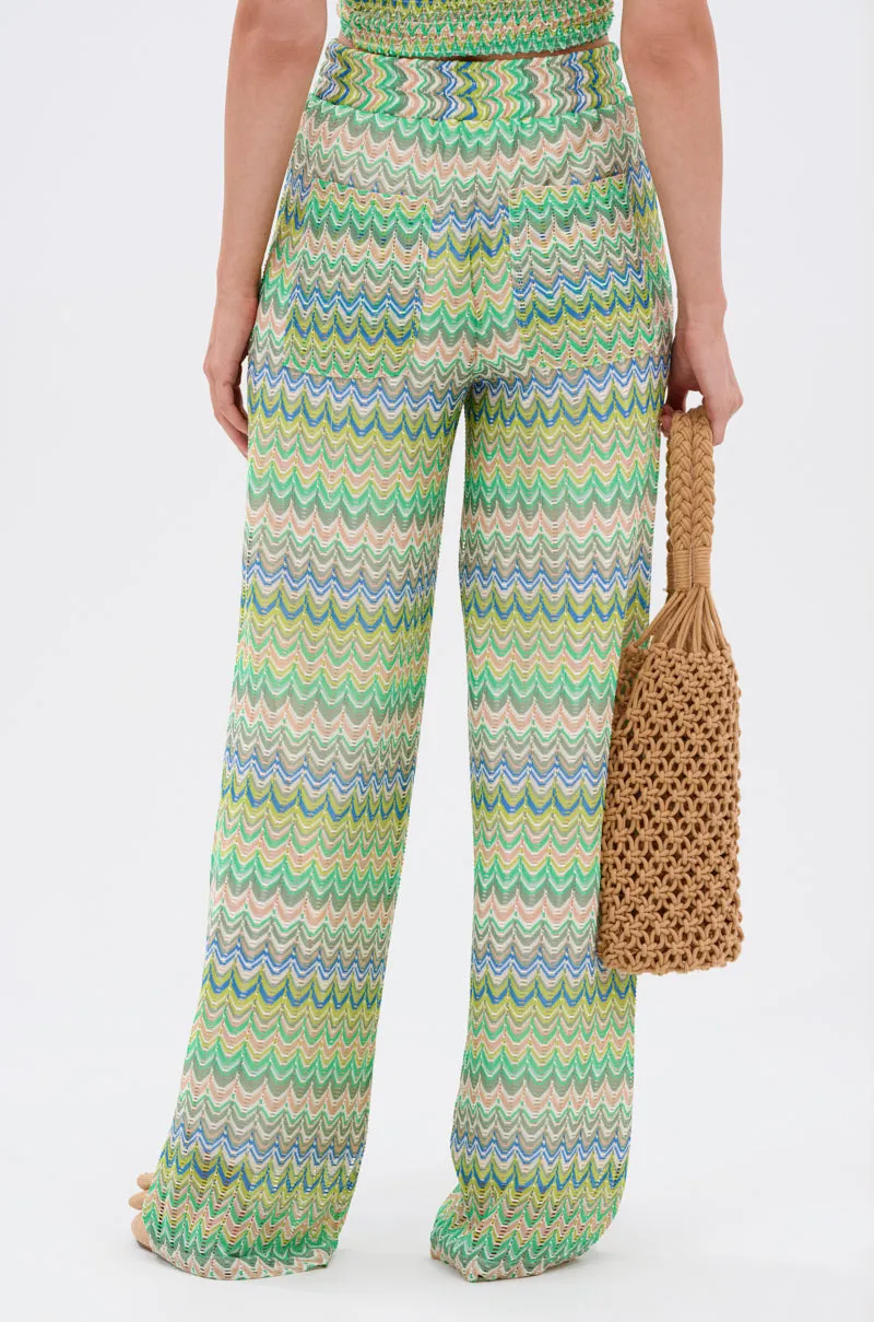 JUST A FEELING CROCHET PALAZZO PANT sold by AKIRA product image thumbnail 4