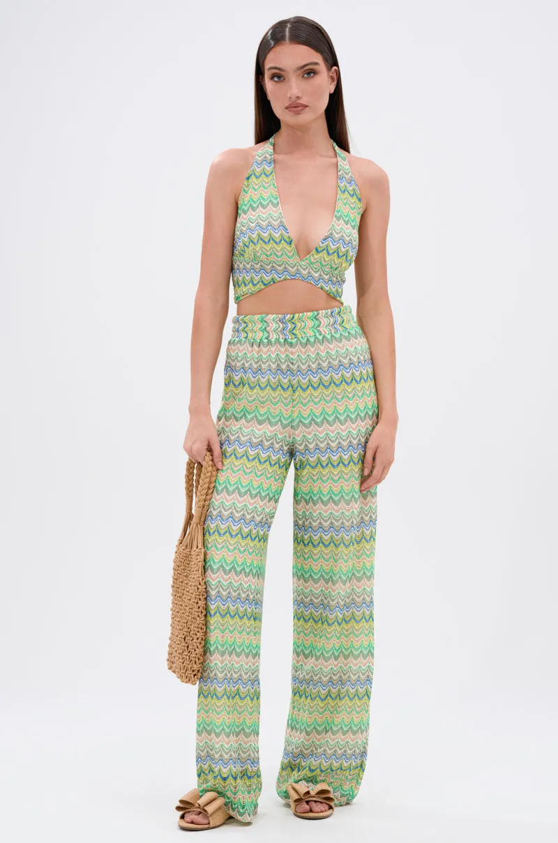 JUST A FEELING CROCHET PALAZZO PANT sold by AKIRA product image thumbnail 5