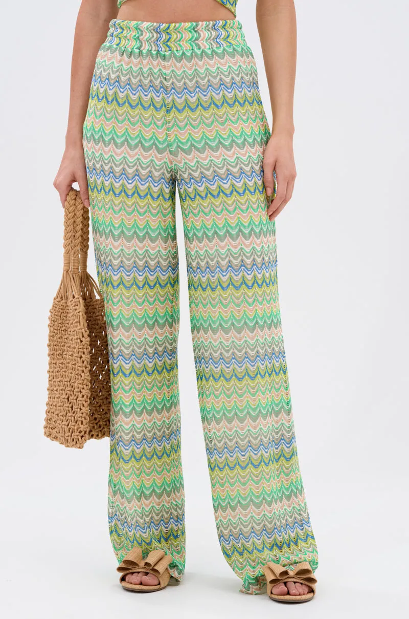 JUST A FEELING CROCHET PALAZZO PANT sold by AKIRA product image thumbnail 2