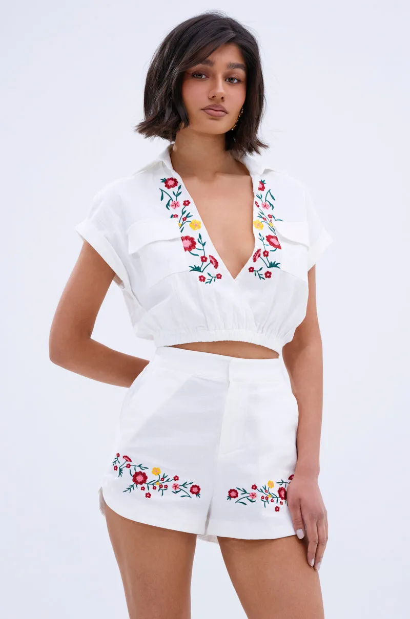DAY TIME VIBES BUTTON DOWN TOP sold by AKIRA product image thumbnail 3