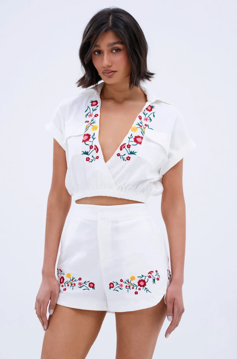 DAY TIME VIBES BUTTON DOWN TOP sold by AKIRA product image thumbnail 4