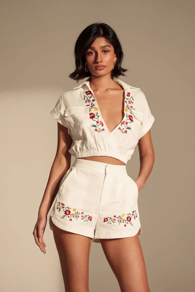 DAY TIME VIBES BUTTON DOWN TOP sold by AKIRA product image thumbnail 2