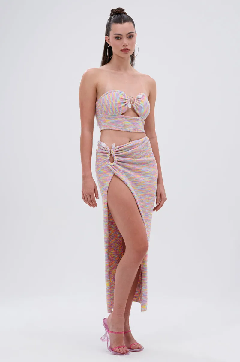 SUMMER TIME LOVE MAXI SKIRT sold by AKIRA