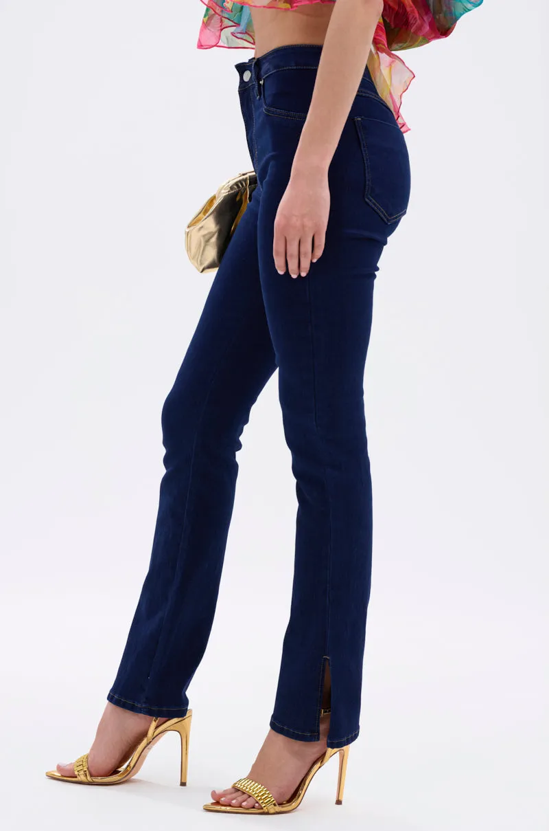 THE BEST CORSET WAISTED FLARE DENIM sold by AKIRA product image thumbnail 3