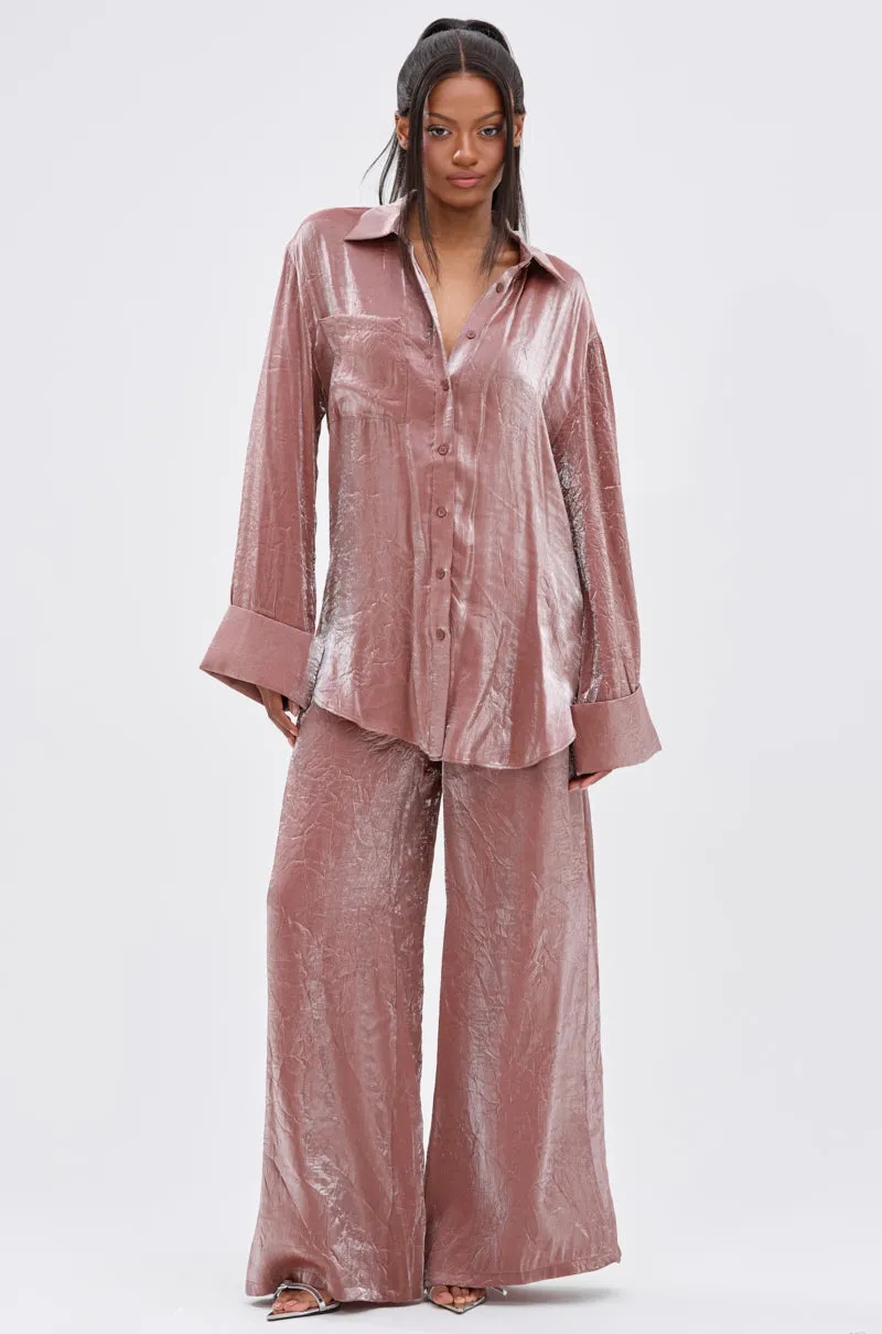 LOOK AT ME BUTTON DOWN TOP sold by AKIRA product image thumbnail 5