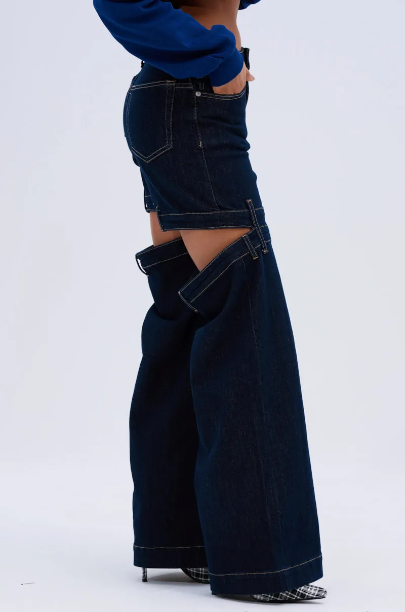 LOCKED UP DENIM PANT sold by AKIRA product image thumbnail 4