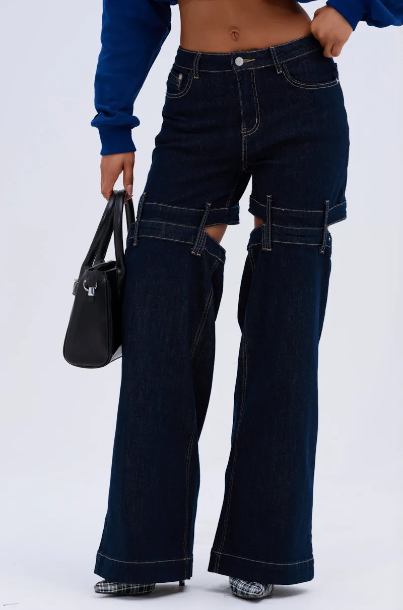 LOCKED UP DENIM PANT sold by AKIRA product image thumbnail 2