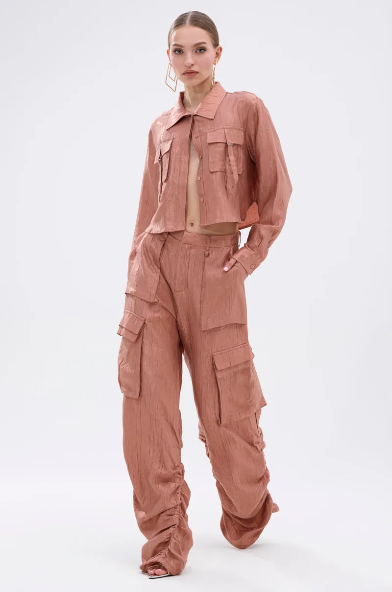 NOT ALONE CARGO TROUSER sold by AKIRA
