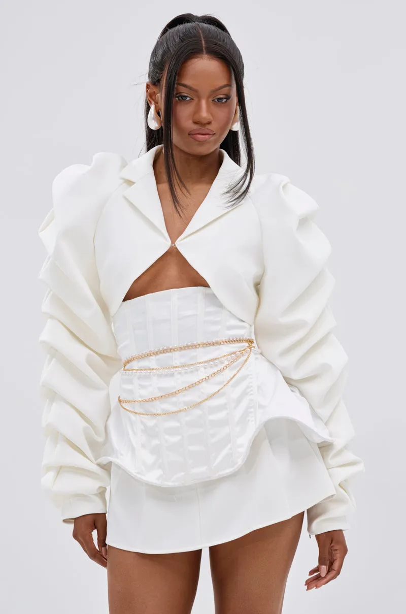 LILIANA ULTRA CROP BLAZER sold by AKIRA product image thumbnail 3