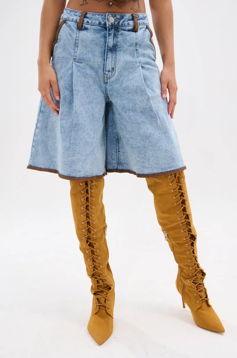 TOO COOL FOR THIS BERMUDA SHORT sold by AKIRA product image thumbnail 3