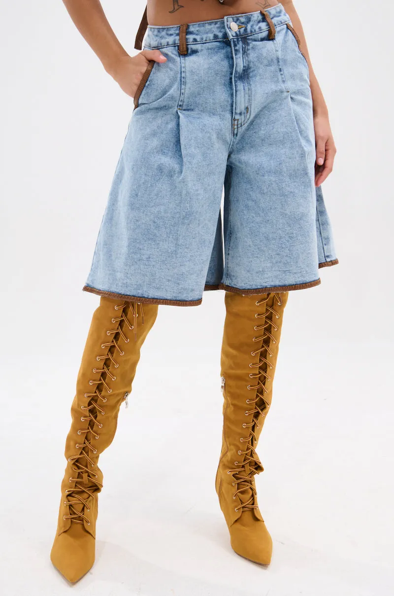 TOO COOL FOR THIS BERMUDA SHORT sold by AKIRA product image thumbnail 2