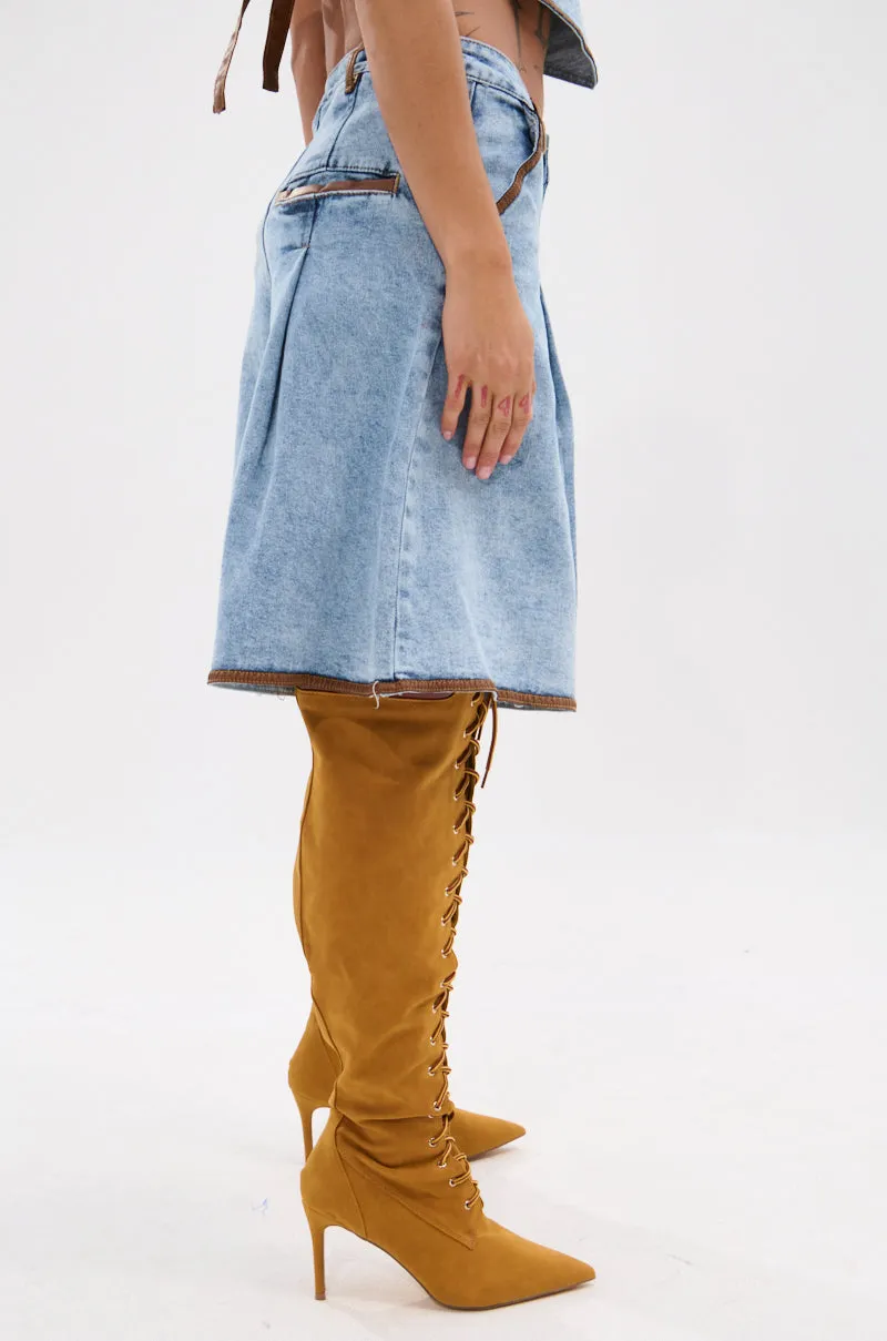 TOO COOL FOR THIS BERMUDA SHORT sold by AKIRA product image thumbnail 4