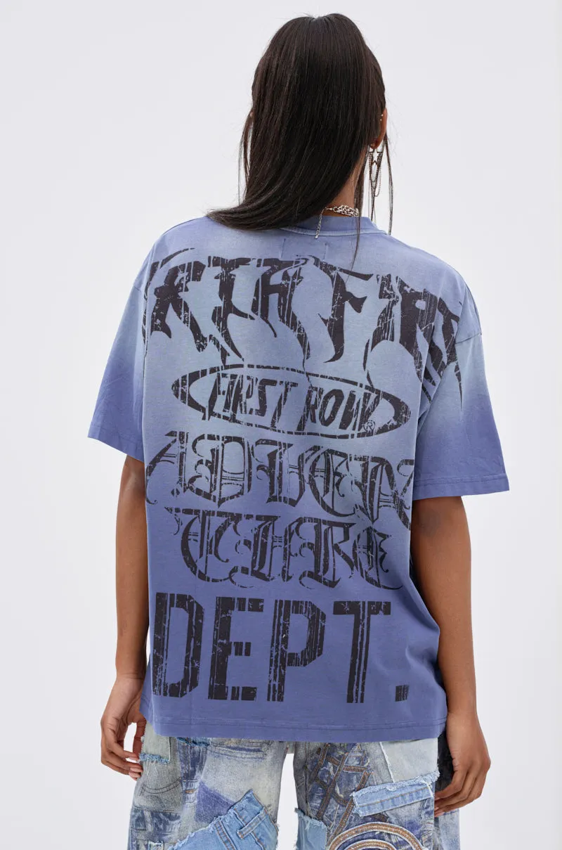 IRREVERENT OVERSIZED GRAPHIC TEE sold by AKIRA product image thumbnail 4