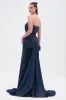 LUNA DENIM MAXI DRESS sold by AKIRA