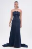 LUNA DENIM MAXI DRESS sold by AKIRA