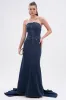 LUNA DENIM MAXI DRESS sold by AKIRA