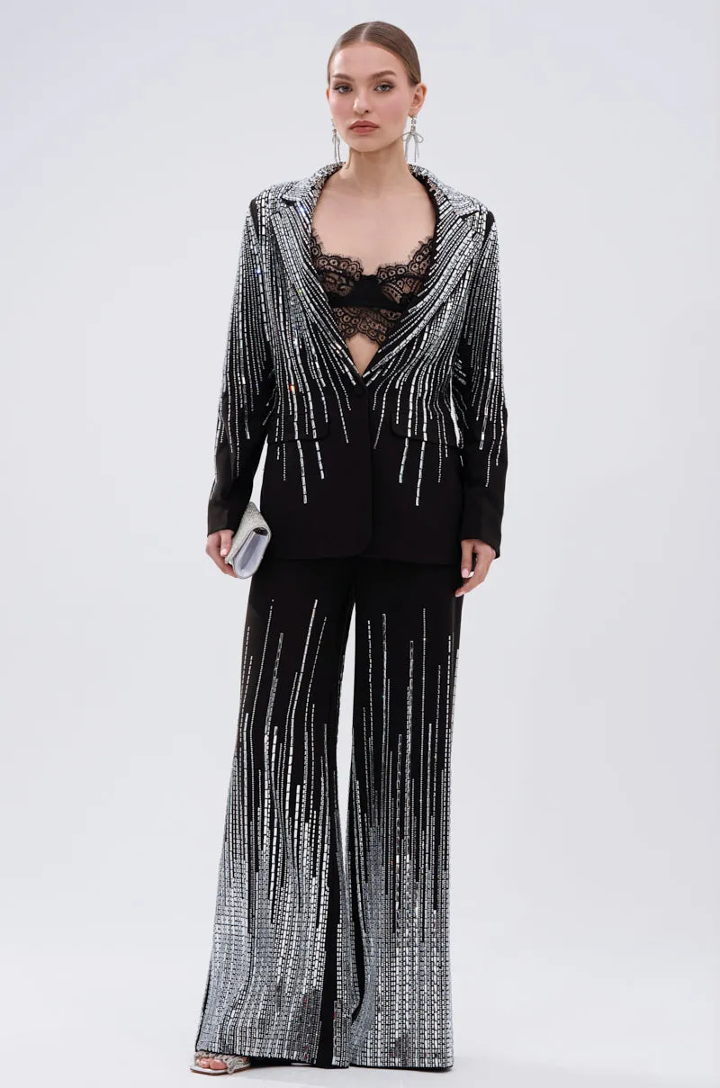 MILA EMBELLISHED BLAZER IN BLACK sold by AKIRA product image thumbnail 5