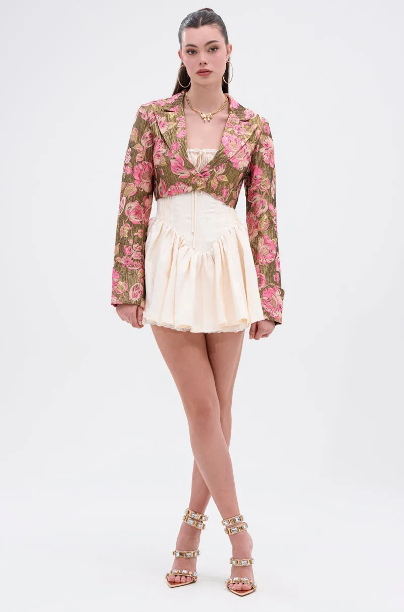 LIGHT THE WAY BROCADE BLAZER sold by AKIRA product image thumbnail 4