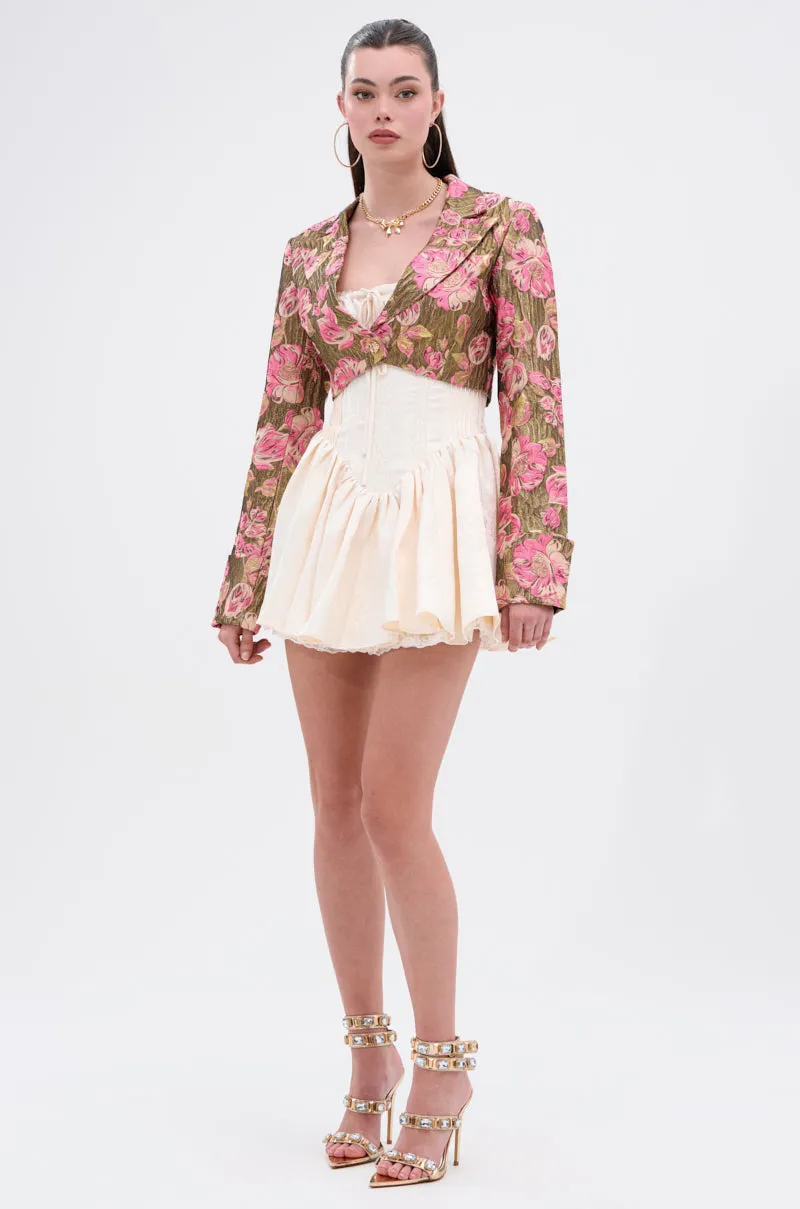 LIGHT THE WAY BROCADE BLAZER sold by AKIRA product image thumbnail 5