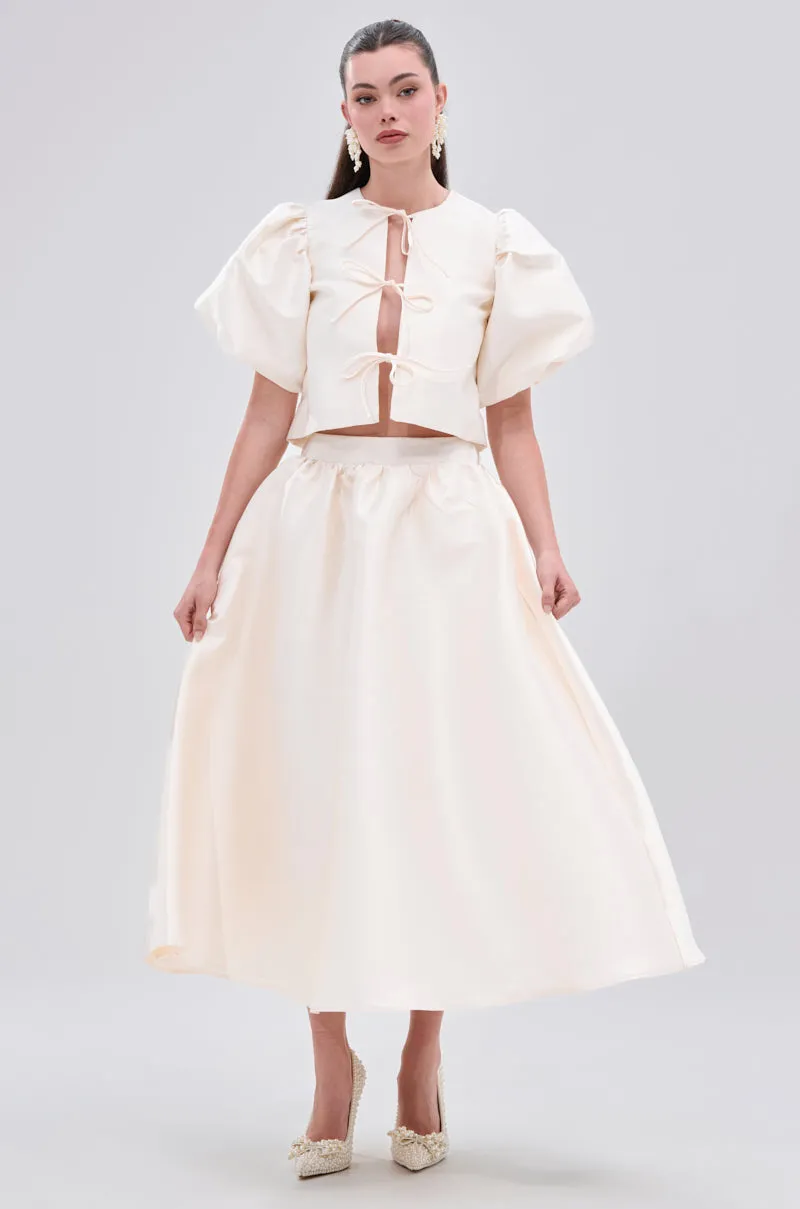 GIRL POWER CROP TIE FRONT TOP sold by AKIRA product image thumbnail 4