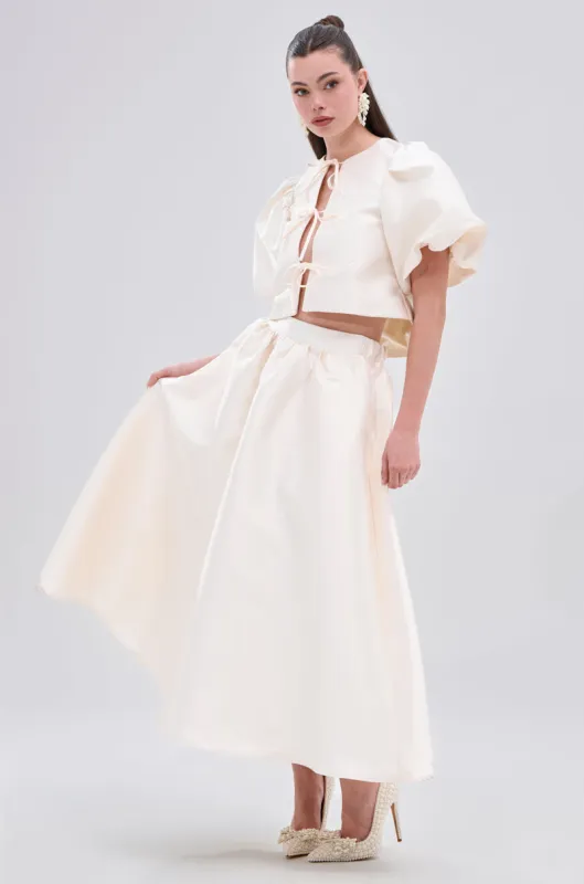 GIRL POWER MIDI SKIRT sold by AKIRA