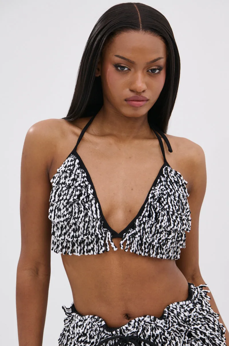 SHAGGY BRALETTE sold by AKIRA