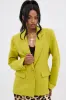 IRIS BLAZER IN CHARTREUSE sold by AKIRA