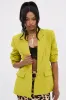 IRIS BLAZER IN CHARTREUSE sold by AKIRA