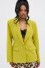 IRIS BLAZER IN CHARTREUSE sold by AKIRA