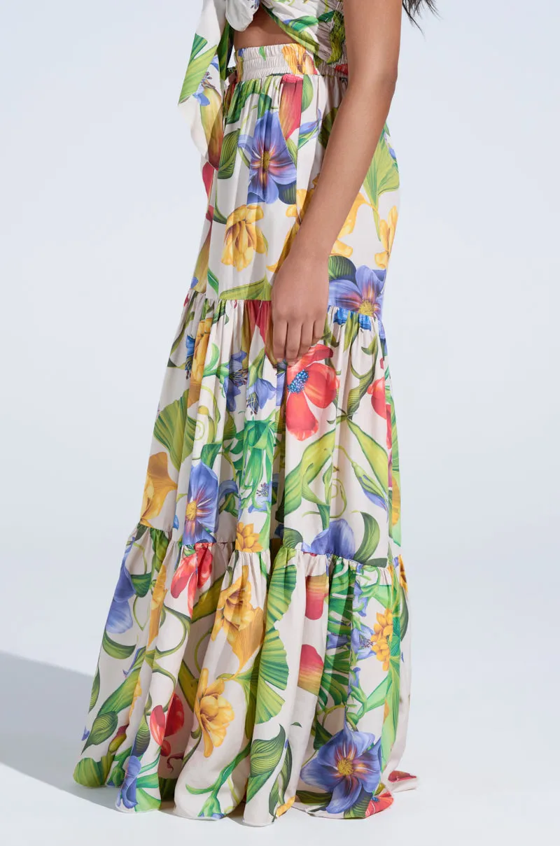 INTO THE GARDEN PALAZZO PANT sold by AKIRA product image thumbnail 3