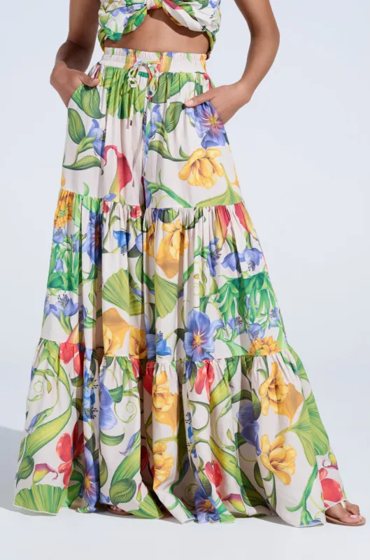 INTO THE GARDEN PALAZZO PANT sold by AKIRA